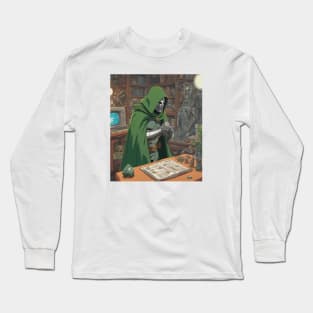 dr doom t shirt Long Sleeve T-Shirt